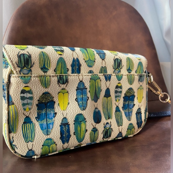 RARE Tory Burch Crossbody Bag - Beetle Kerrington - Picture 4 of 8